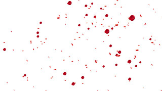 红色玫瑰花瓣飘落元素GIF动态图飘落的花瓣元素